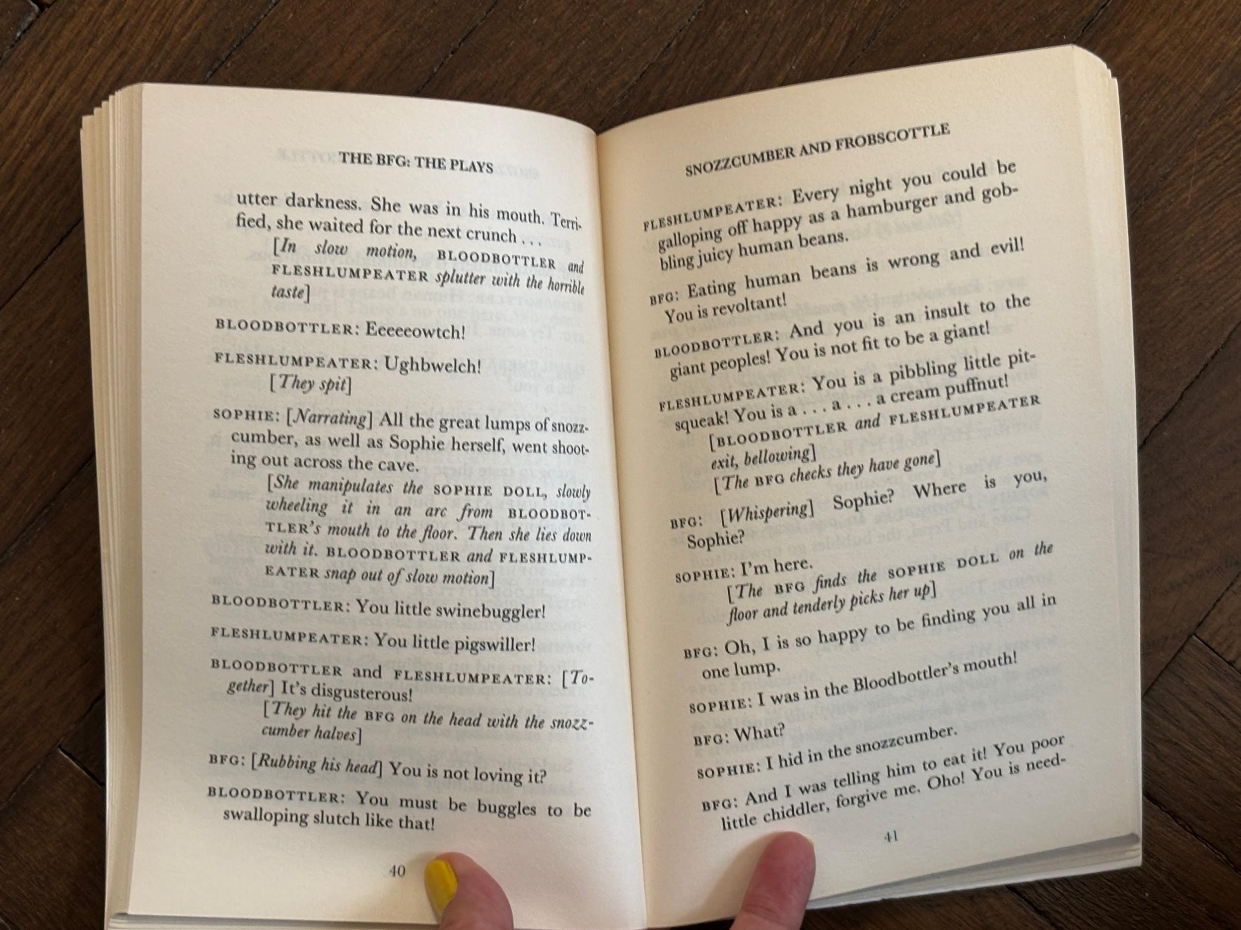 The BFG: The Plays