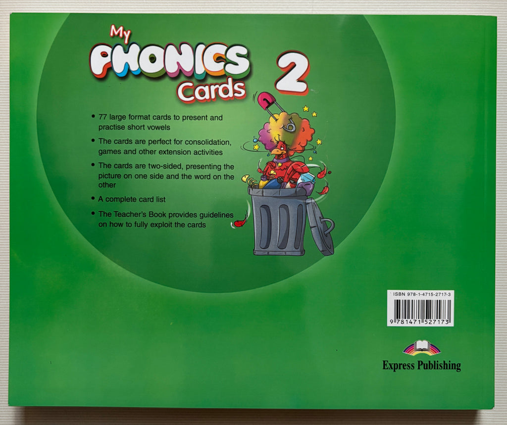 My Phonics 2 Cards: Short Vowels