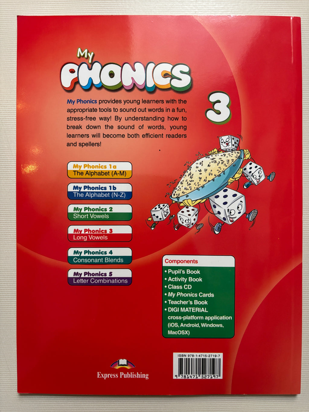 My Phonics 3 Pupil's Book: Long Vowels