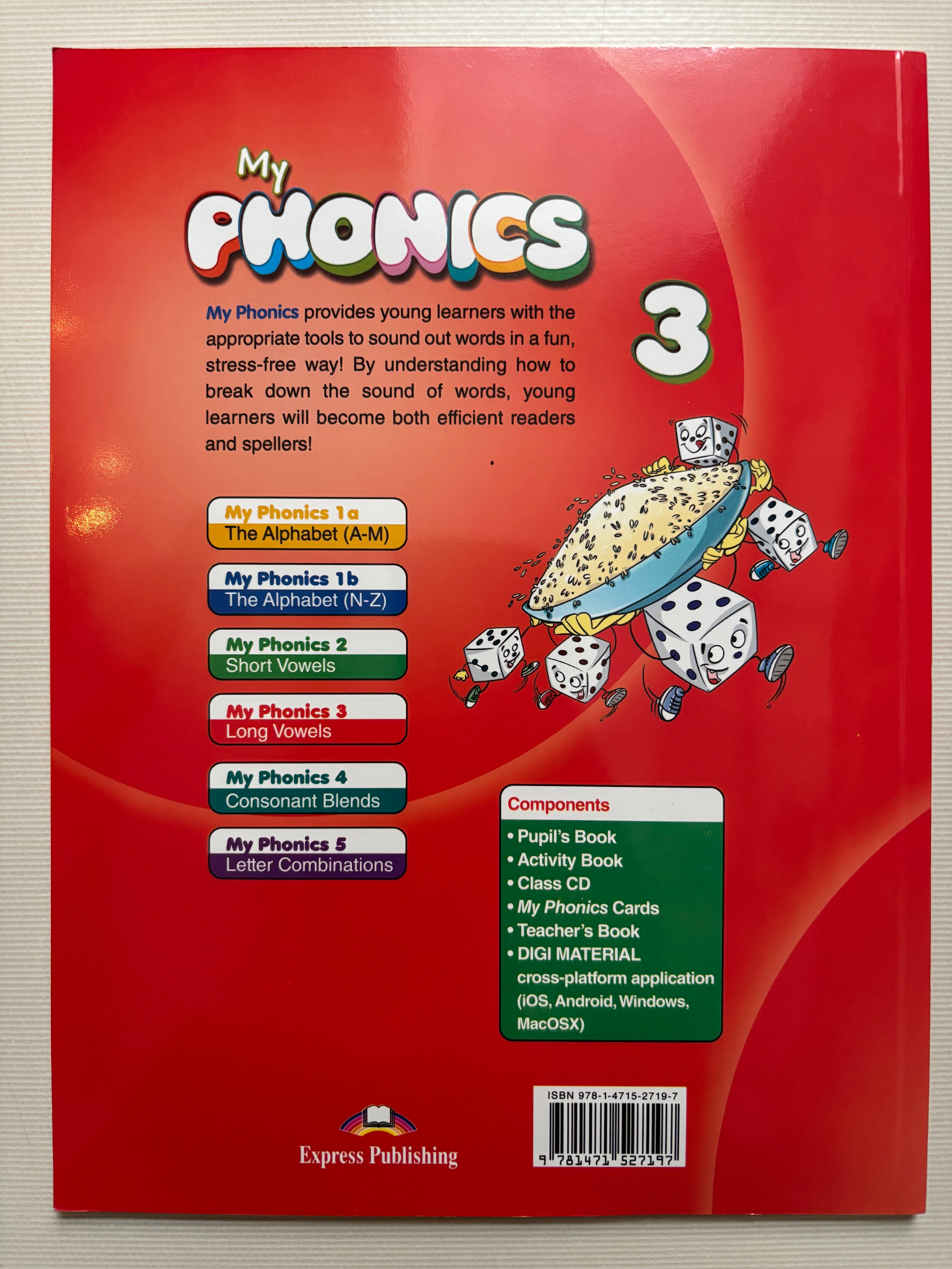 My Phonics 3 Pupil's Book: Long Vowels