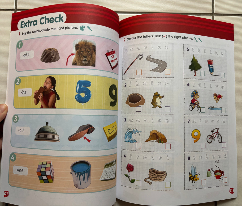 My Phonics 3 Activity Book: Long Vowels