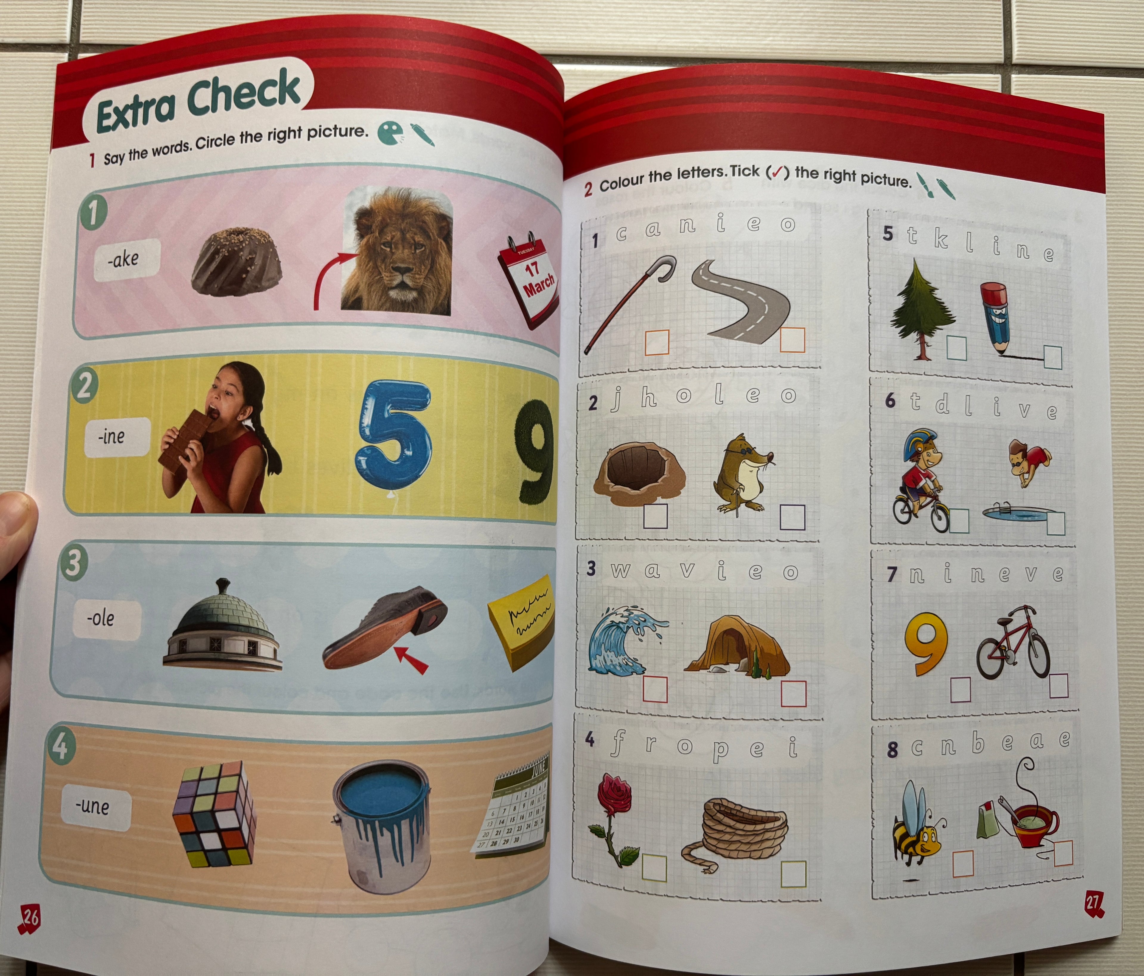 My Phonics 3 Activity Book: Long Vowels