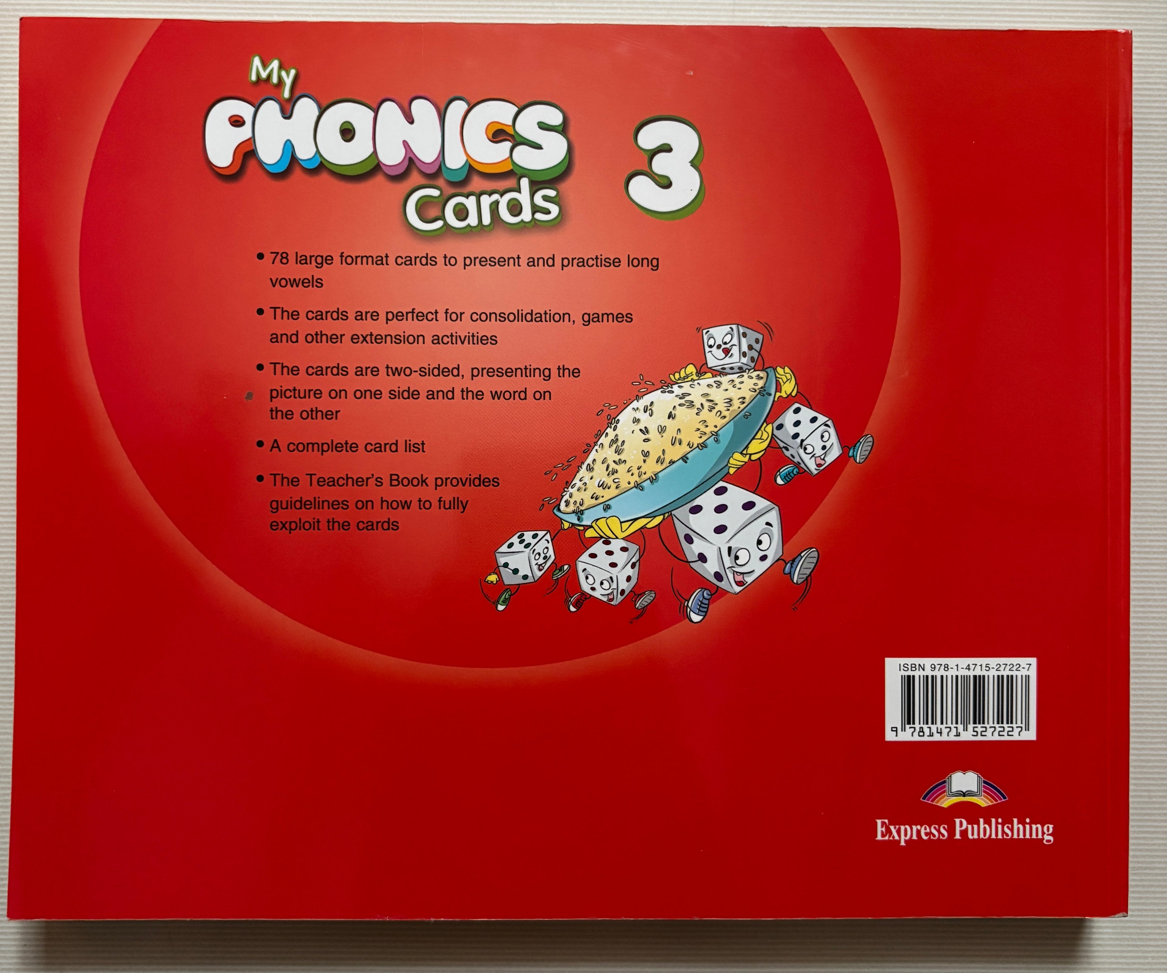 My Phonics 3 Cards: Long Vowels