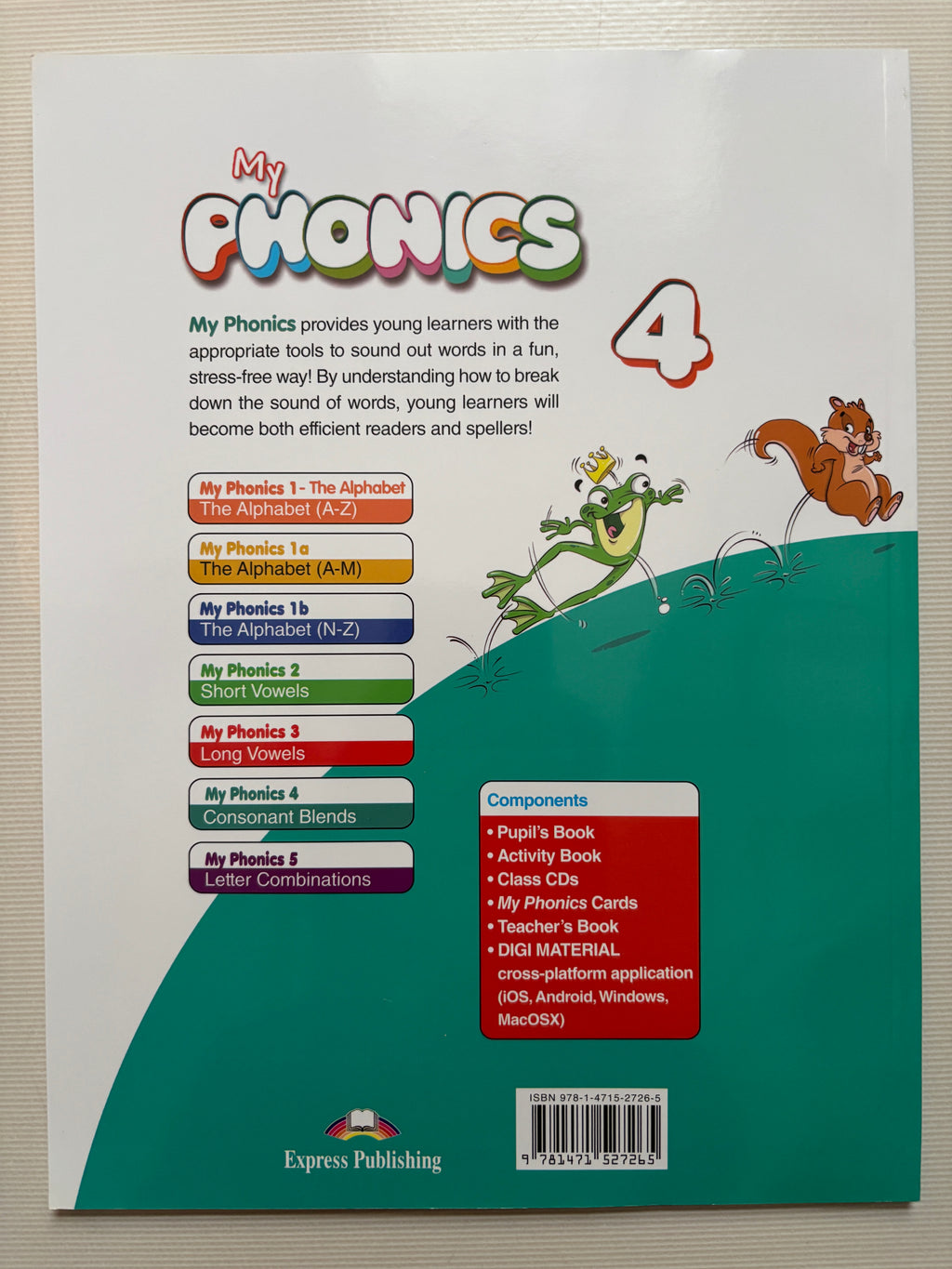 My Phonics 4 Activity Book: Consonant Blends