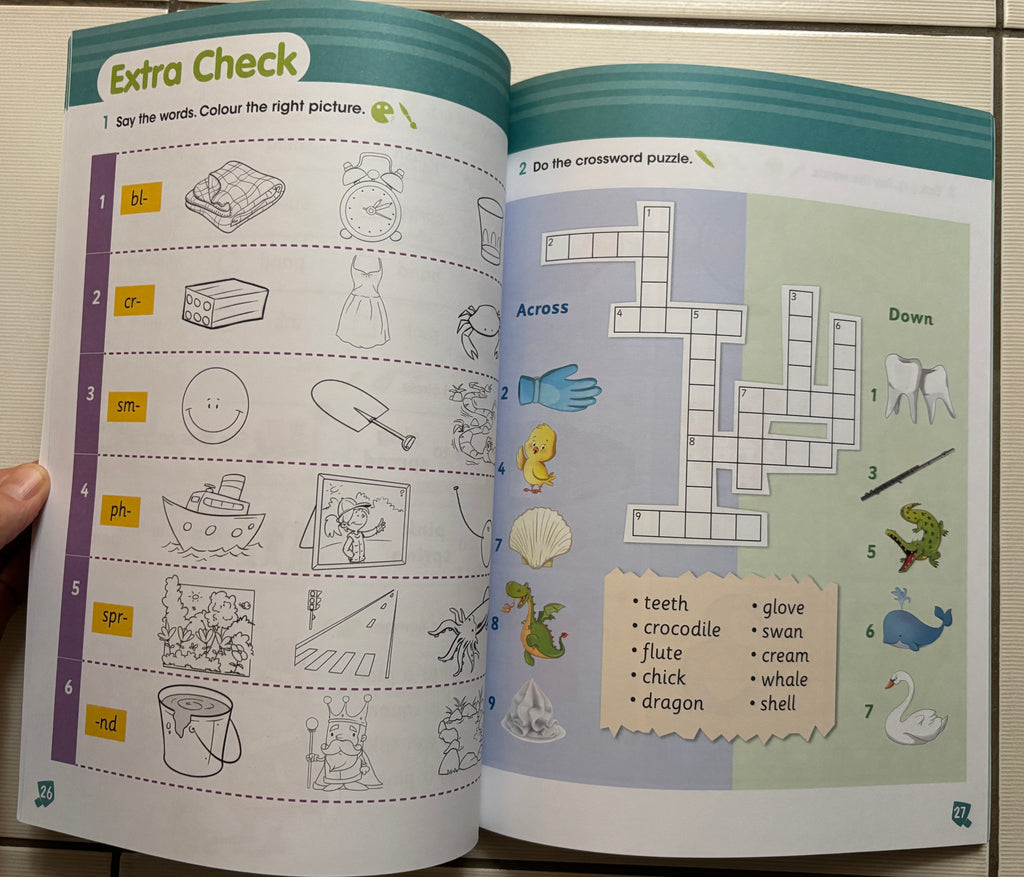 My Phonics 4 Activity Book: Consonant Blends