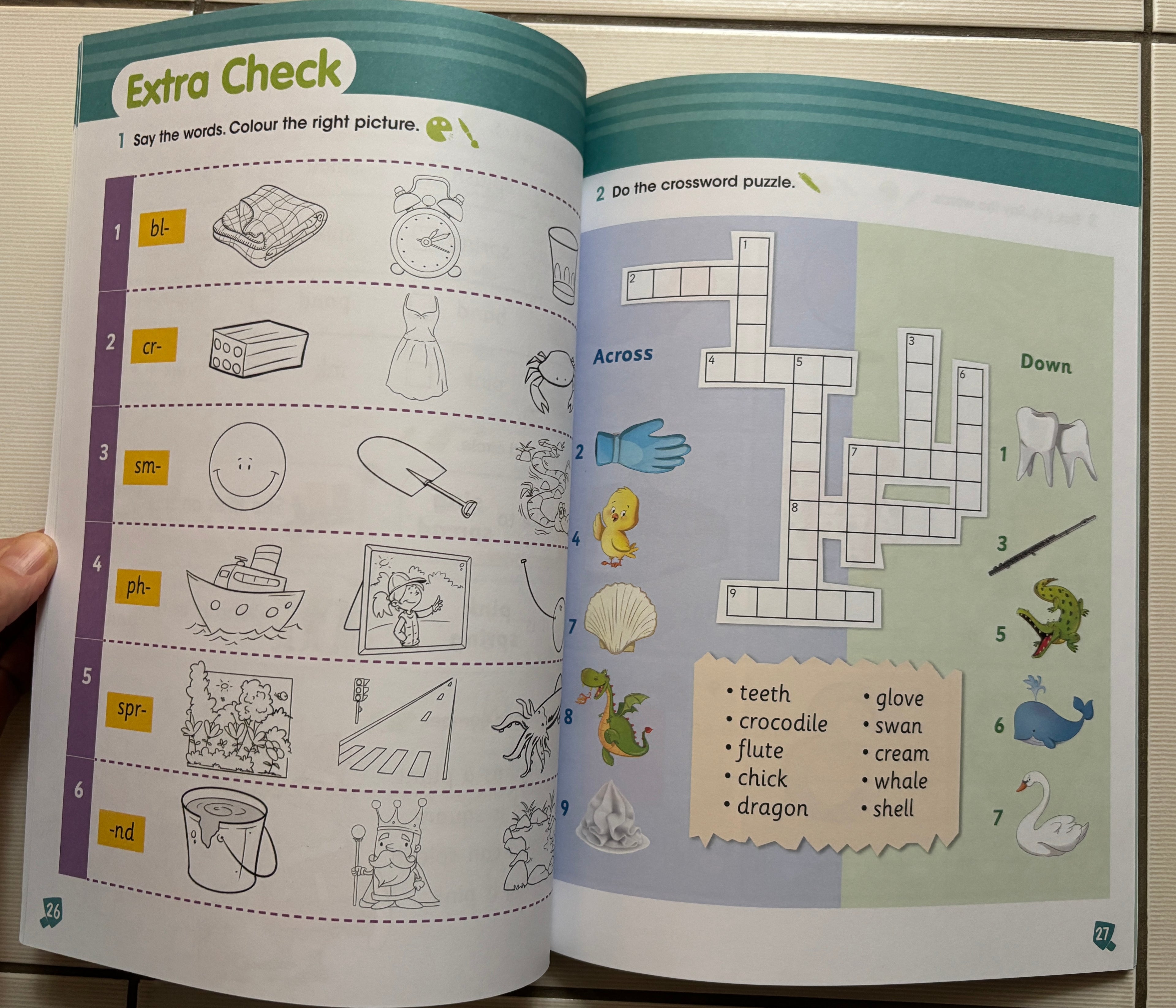My Phonics 4 Activity Book: Consonant Blends