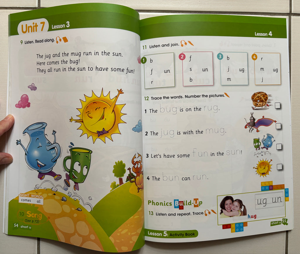 My Phonics 2 Pupil's Book: Short Vowels
