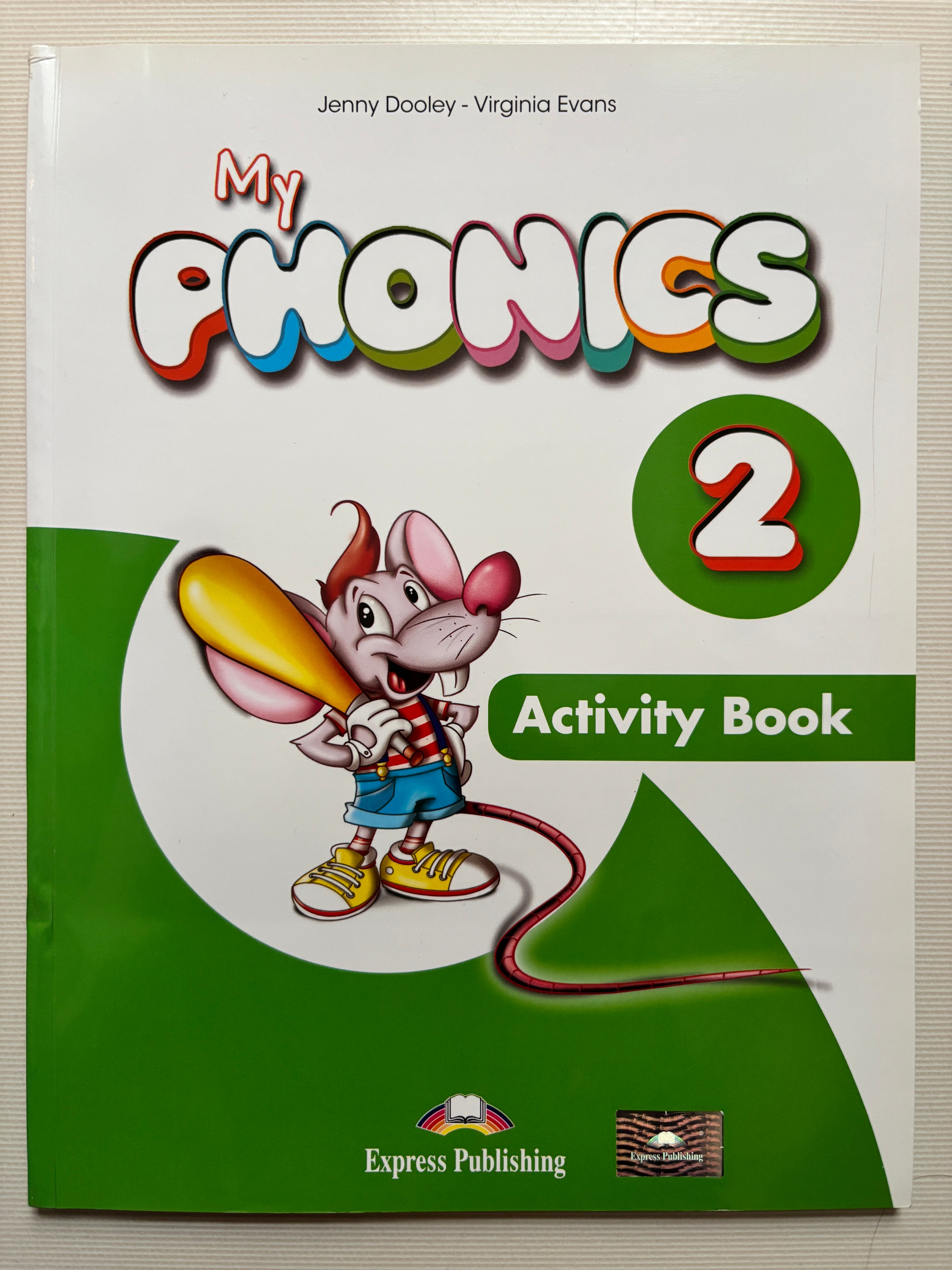 My Phonics 2 Activity Book: Short Vowels