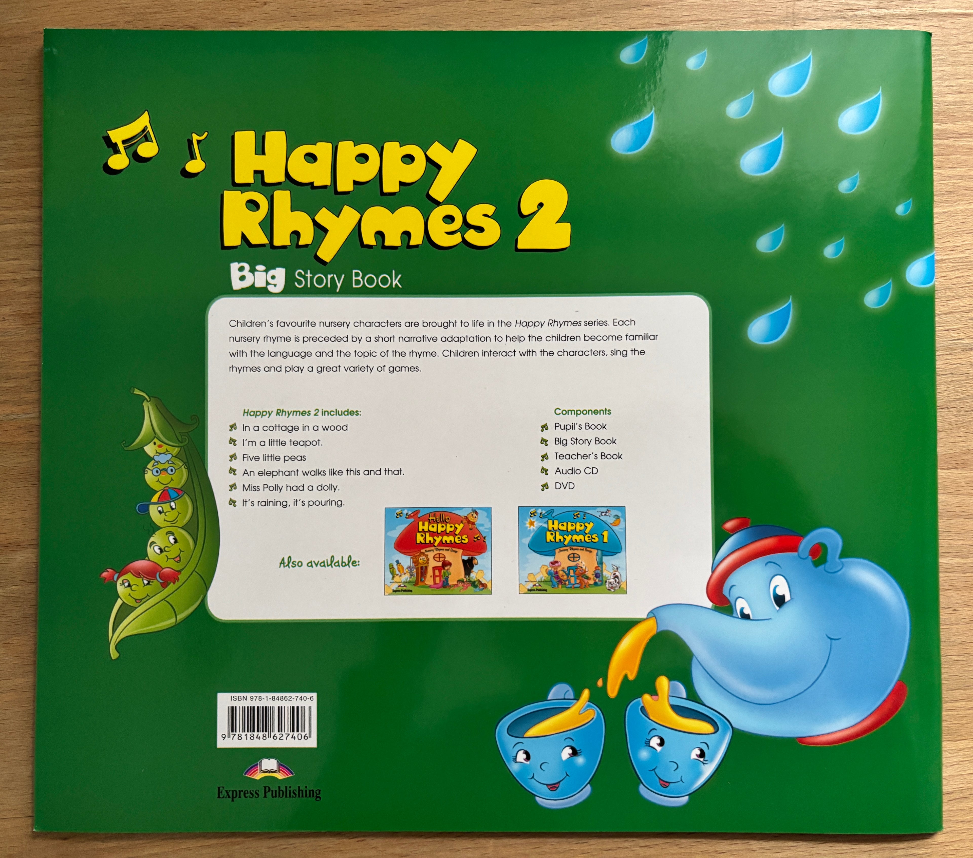 Level 2 Nursery Rhymes and Songs, oversized book