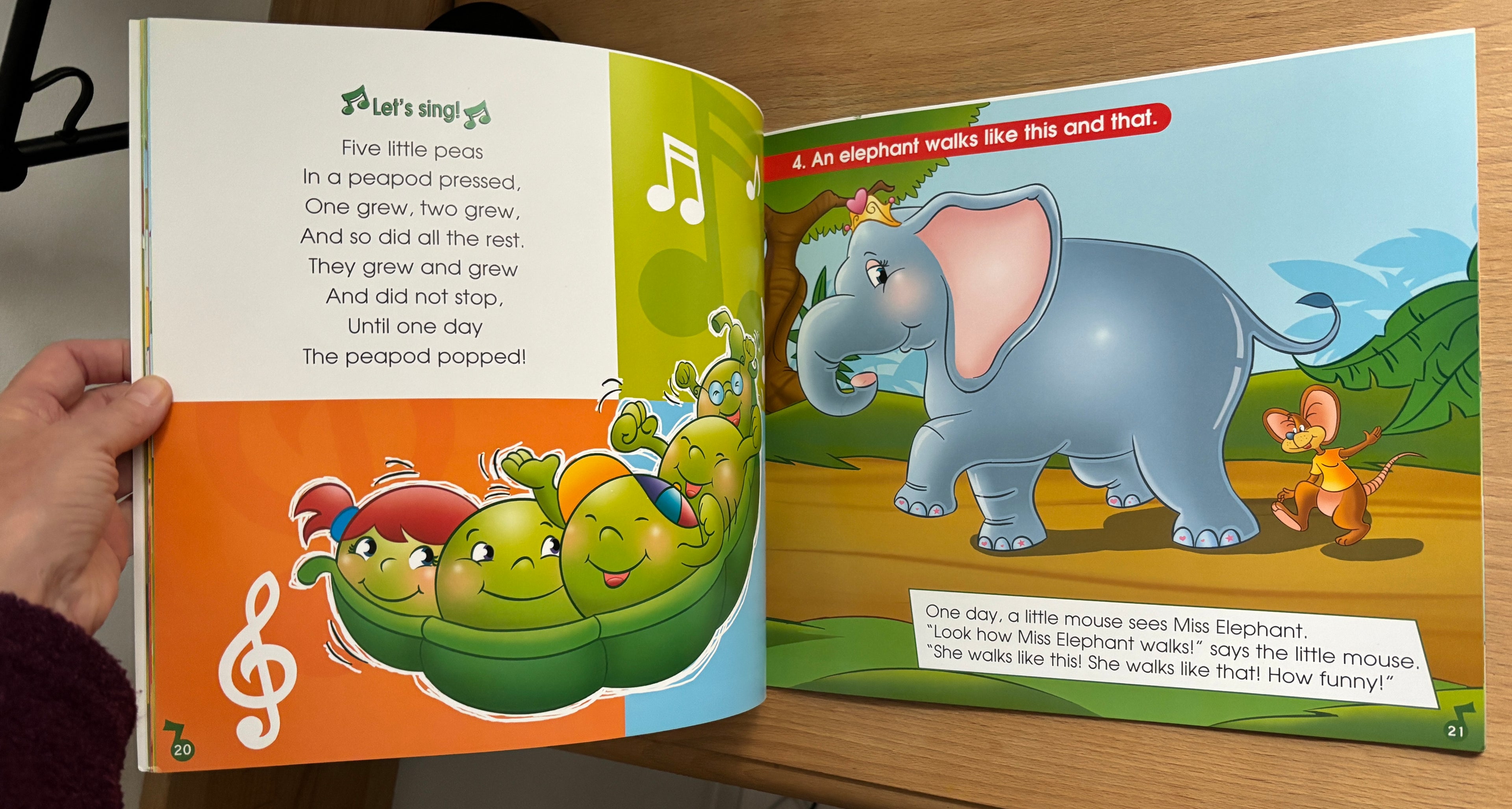 Level 2 Nursery Rhymes and Songs, oversized book
