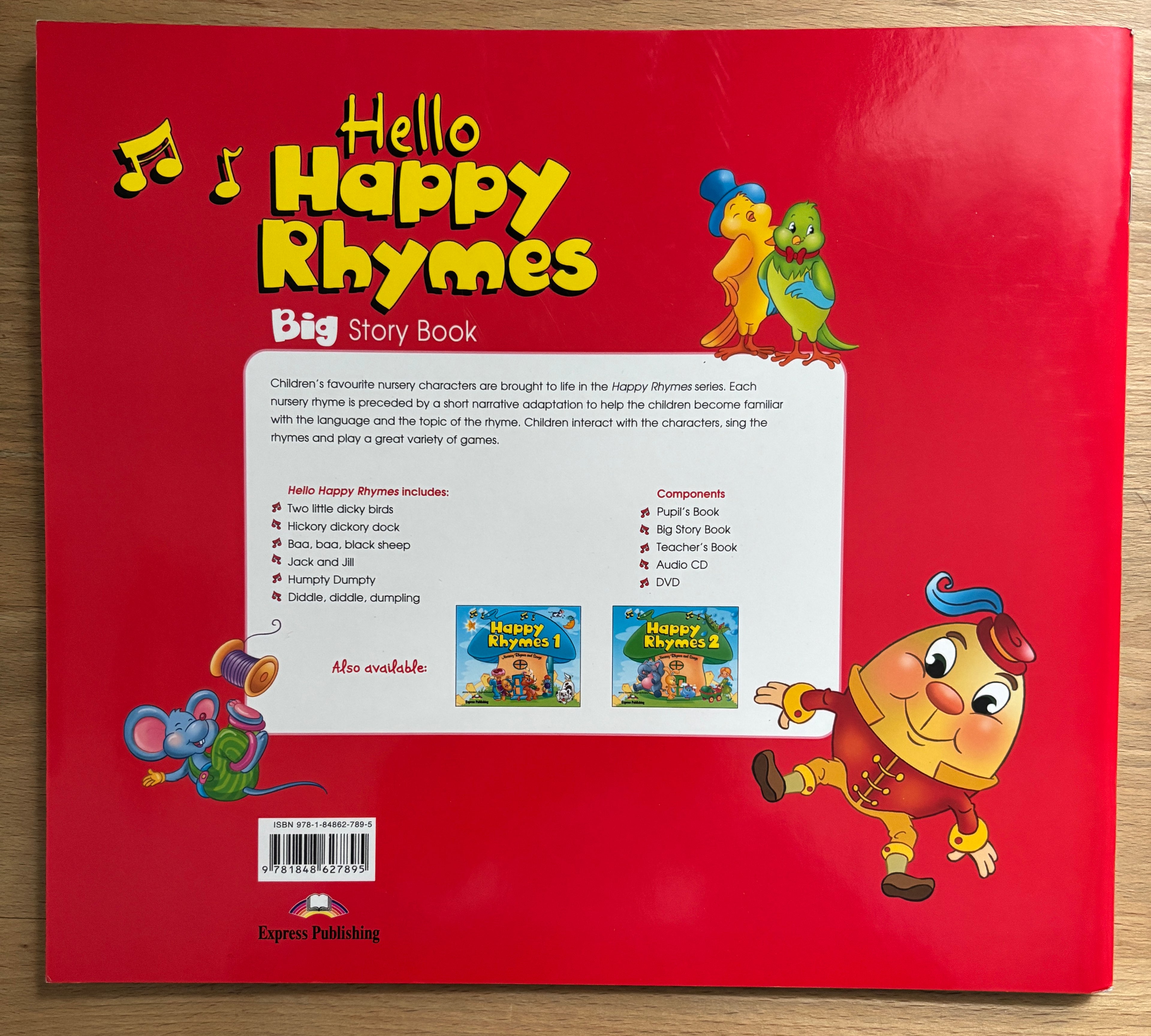 Starter Nursery Rhymes and Songs, oversized book