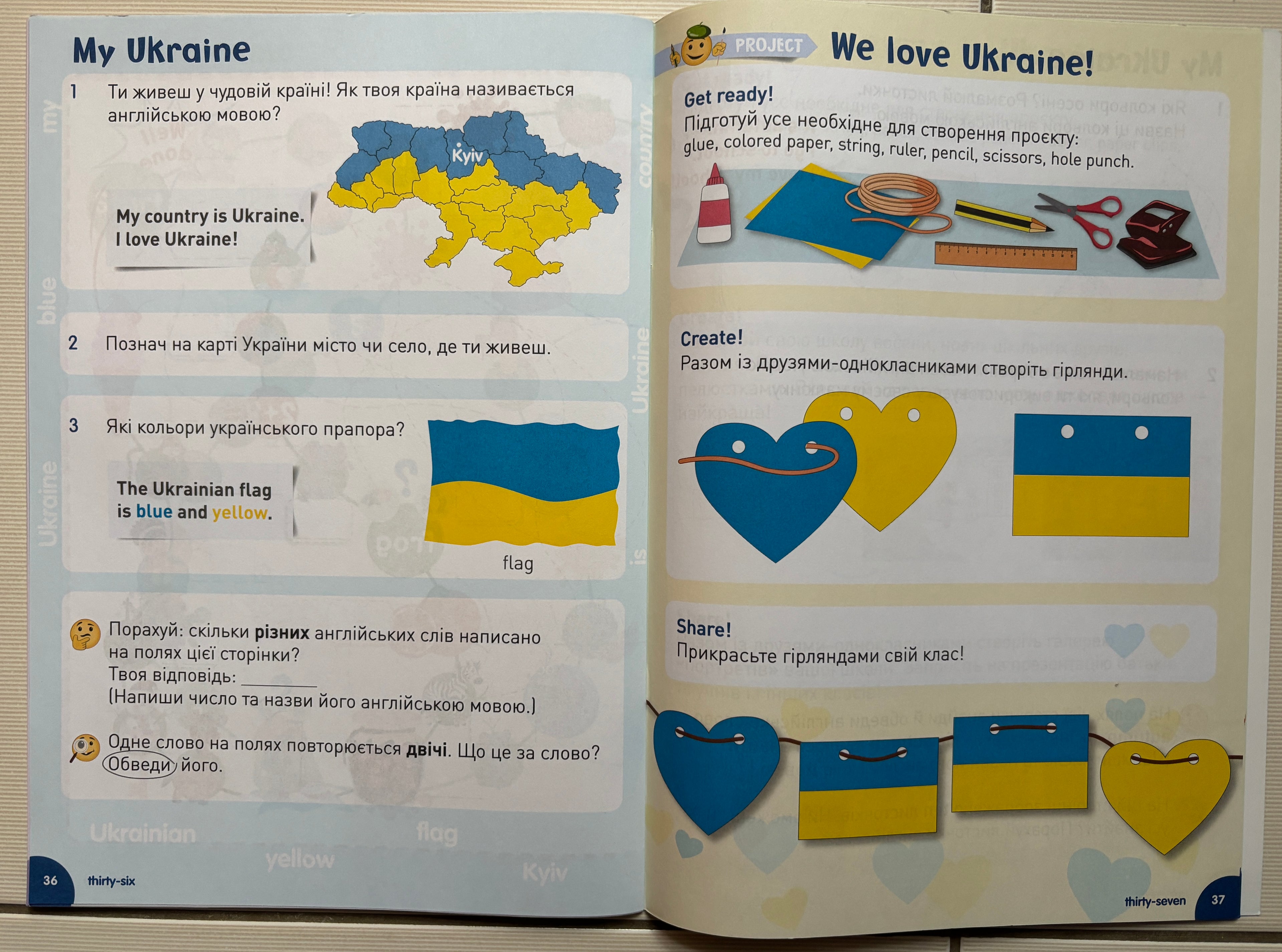 My ABC Book with My Ukraine Lessons