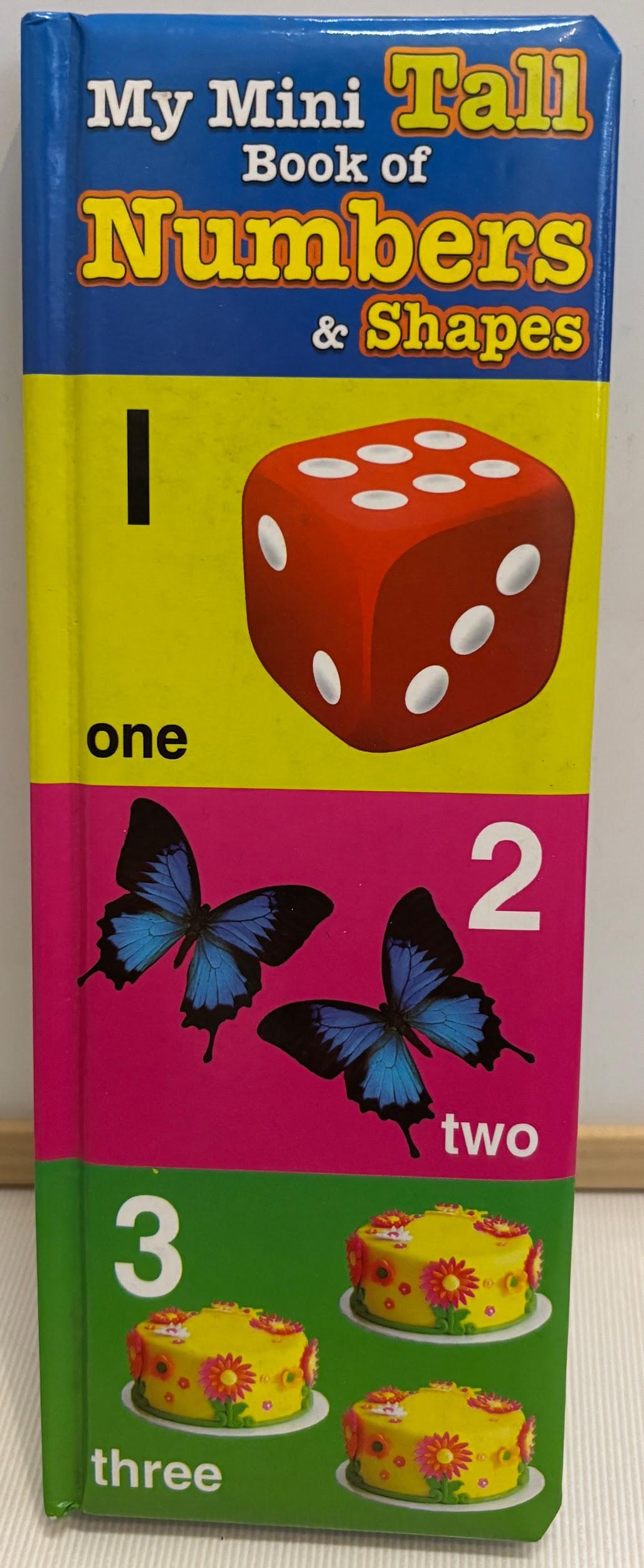 My Mini Tall Book of Numbers & Shapes